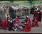 Maasai beading circle